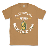 Toasted Coconut first sergeant 1sg retired army military retirement gifts long sleeve Classic Tee - lanVoArt