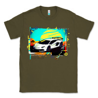 Army Green Lam borghini Aventador SVJ gift Classic Tee - lanVoArt