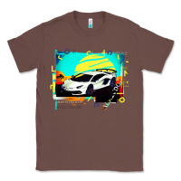 Chestnut Lam borghini Aventador SVJ gift Classic Tee - lanVoArt
