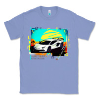 Colony Blue Lam borghini Aventador SVJ gift Classic Tee - lanVoArt