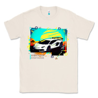 Natural Lam borghini Aventador SVJ gift Classic Tee - lanVoArt