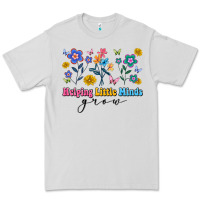 Dove Grey helping little minds grow Premium Tee - Artiststas