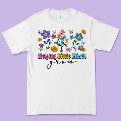 Helping Little Minds Grow Premium Tee Designed By Artiststas