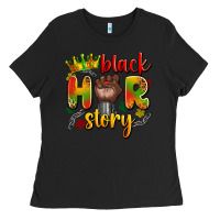 Black black her story Ladies Tee - Artiststas