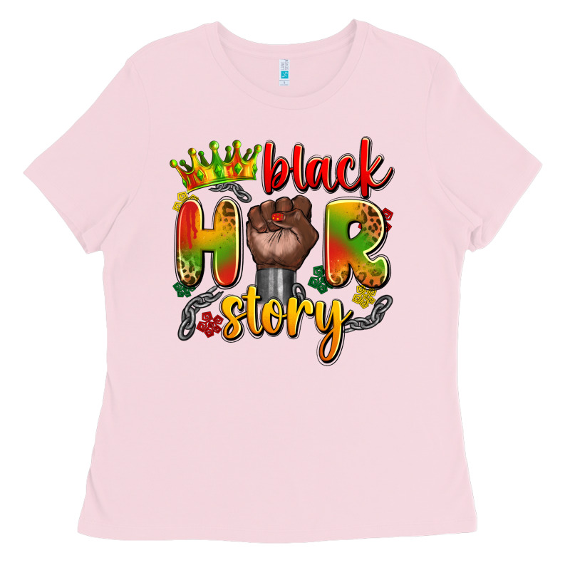 Black Her Story Ladies Tee by Artiststas | Teevron