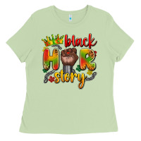 Matcha black her story Ladies Tee - Artiststas