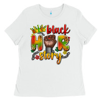 White black her story Ladies Tee - Artiststas