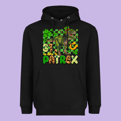 St. Patrex Heavyweight Hoodie Designed By Artiststas