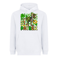 White st. patrex Heavyweight Hoodie - Artiststas