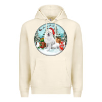 Tofu Christmas samoyed dog Premium Hoodie - FaDigitalArtStudio