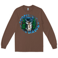 Chestnut cozy season Long Sleeve Tee - CowGirlArtShop