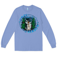 Colony Blue cozy season Long Sleeve Tee - CowGirlArtShop