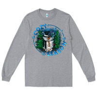 Heather Grey cozy season Long Sleeve Tee - CowGirlArtShop