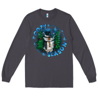 Smoke cozy season Long Sleeve Tee - CowGirlArtShop