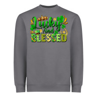 Storm lucky and blessed Heavyweight Sweatshirt - FaDigitalArtStudio