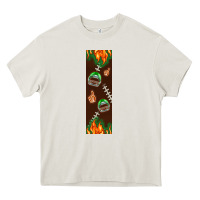 Cream American football dad pen wrap Heavy Core Tee - BundleAndBundleShop