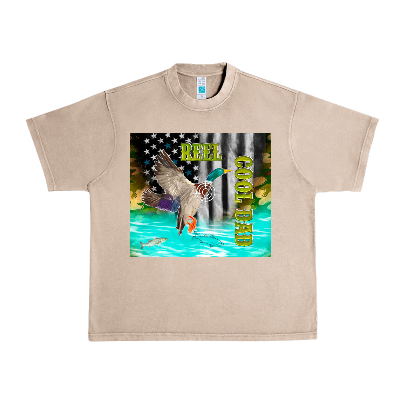 Reel Cool Dad Bass Urban Heavy Tee by TumblerDesignByShophia | Teevron