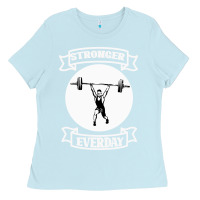 Baby Blue Stronger Everday Ladies Tee - Bettercallsaul