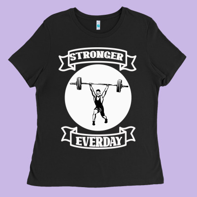 Stronger Everday Ladies Tee Designed By Bettercallsaul