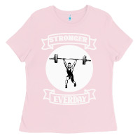 Bubblegum Pink Stronger Everday Ladies Tee - Bettercallsaul