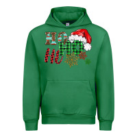 Emerald ho ho ho christmas Urban Hoodie - BarkalooDesign