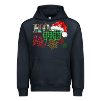 Navy ho ho ho christmas Urban Hoodie - BarkalooDesign
