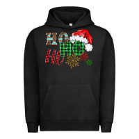 Pigment Black ho ho ho christmas Urban Hoodie - BarkalooDesign