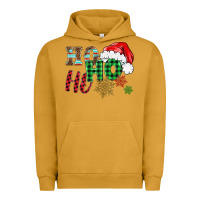 Pigment Peanut Butter ho ho ho christmas Urban Hoodie - BarkalooDesign
