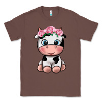 Chestnut cute cow Classic Tee - texasbilliewilder