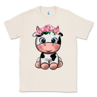 Natural cute cow Classic Tee - texasbilliewilder