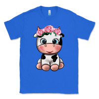 True Royal cute cow Classic Tee - texasbilliewilder