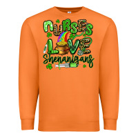 Carrot nurses love shenanigans st patricks day Premium Sweatshirt - Artiststas