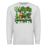 Dove Grey nurses love shenanigans st patricks day Premium Sweatshirt - Artiststas