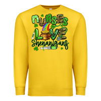 Lemon nurses love shenanigans st patricks day Premium Sweatshirt - Artiststas