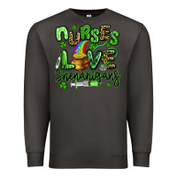 Smoke nurses love shenanigans st patricks day Premium Sweatshirt - Artiststas