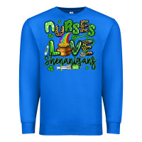 True Royal nurses love shenanigans st patricks day Premium Sweatshirt - Artiststas