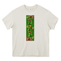 Cream american football dad pen wrap Heavy Core Tee - BundleAndBundleShop