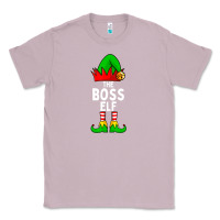 Lilac Boss Elf Matching Family Christmas Classic Tee - lanVoArt