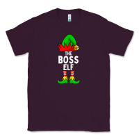 Plum Boss Elf Matching Family Christmas Classic Tee - lanVoArt