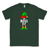 Boss Elf Matching Family Christmas Classic Tee | Teevron