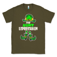 Funny The Aunt Irish Leprechaun St Patricks Day Gift T Shirt Classic Tee | Teevron