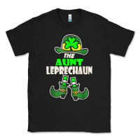 Black funny the aunt irish leprechaun st patricks day gift t shirt Classic Tee - lanVoArt