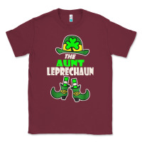 Burgundy funny the aunt irish leprechaun st patricks day gift t shirt Classic Tee - lanVoArt