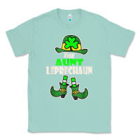 Seafoam funny the aunt irish leprechaun st patricks day gift t shirt Classic Tee - lanVoArt