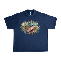Navy Country Mama Urban Heavy Tee - HowdyJamesFarm