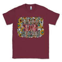 Burgundy mom of girls Classic Tee - RacoonDesign