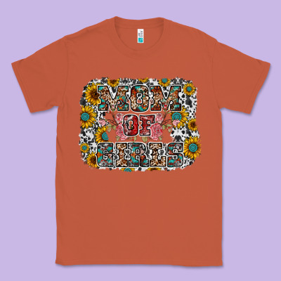 Mom Of Girls Classic Tee Designed By Racoondesign