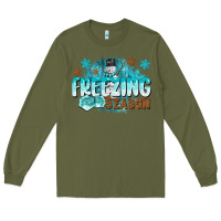 Army Green freezing season Long Sleeve Tee - CowGirlArtShop