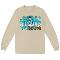 Mushroom freezing season Long Sleeve Tee - CowGirlArtShop