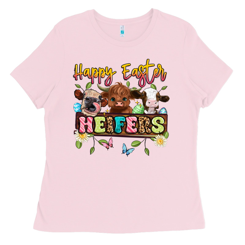 Happy Easter Heifers Ladies Tee by Artiststas | Teevron